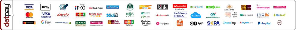 baner logotypów platnosci elektronicznych