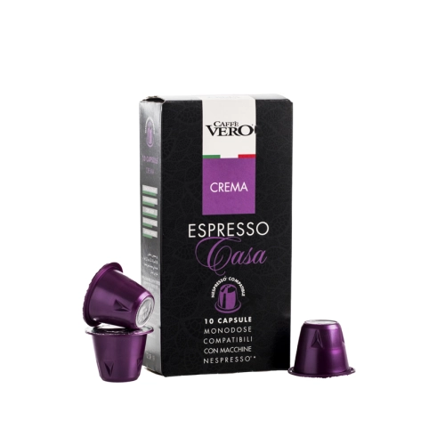 Caffe Vero Crema - Kapsułki do Nespresso 10szt.